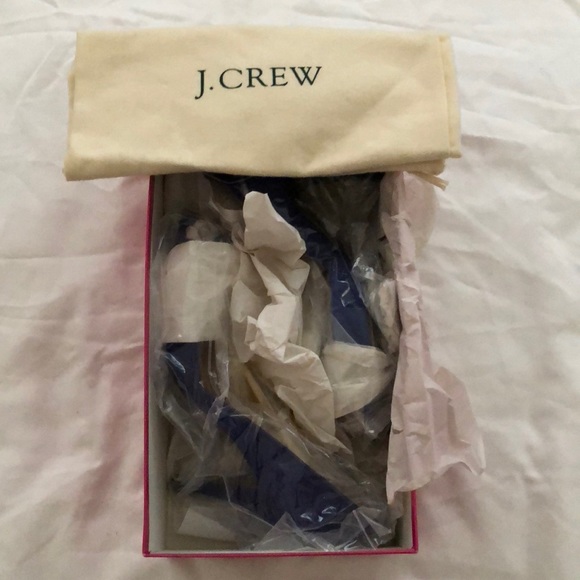 J.Crew Suede Peep-tie heels with Satin Bow - Picture 7 of 7